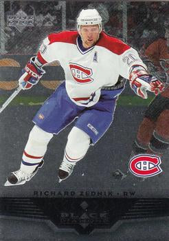 #45 Richard Zednik - Montreal Canadiens - 2005-06 Upper Deck Black Diamond Hockey