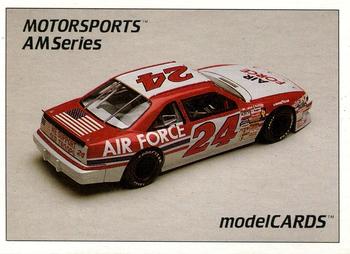 #45 Mickey Gibbs' Car - Team III Motorsports - 1992 Motorsports Modelcards AM Series Racing