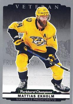 #45 Mattias Ekholm - Nashville Predators - 2022-23 Parkhurst Champions - Silver Hockey