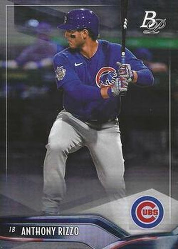 #45 Anthony Rizzo - Chicago Cubs - 2021 Bowman Platinum Baseball