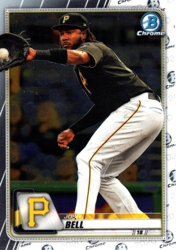 #45 Josh Bell - Pittsburgh Pirates - 2020 Bowman Chrome Baseball