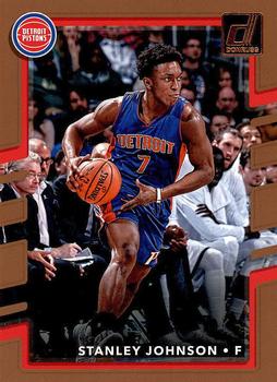 #45 Stanley Johnson - Detroit Pistons - 2017-18 Donruss Basketball