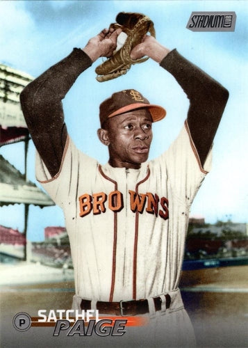 #45 Satchel Paige - St. Louis Browns - 2023 Stadium Club Baseball