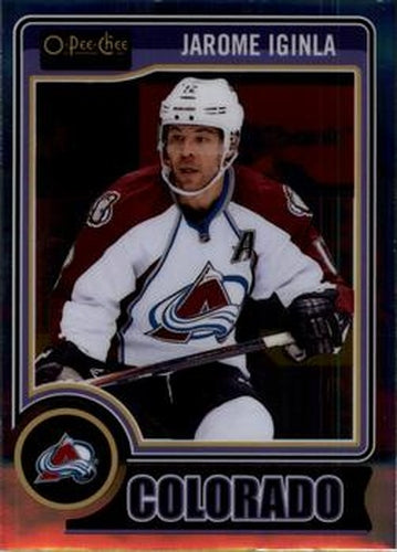 #45 Jarome Iginla - Colorado Avalanche - 2014-15 O-Pee-Chee Platinum Hockey