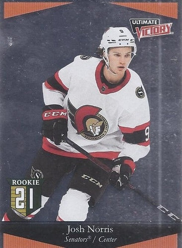 #UV-45 Josh Norris - Ottawa Senators - 2020-21 Upper Deck - Ultimate Victory Hockey