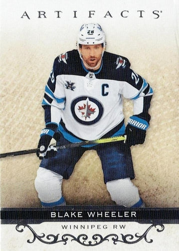 #45 Blake Wheeler - Winnipeg Jets - 2021-22 Upper Deck Artifacts Hockey