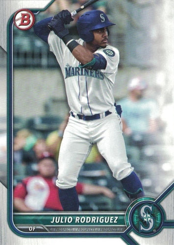 #BP-45 Julio Rodriguez - Seattle Mariners - 2022 Bowman - Prospects Baseball