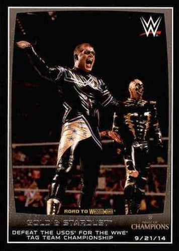 #45 Goldust / Stardust - 2015 Topps WWE Road to Wrestlemania Wrestling