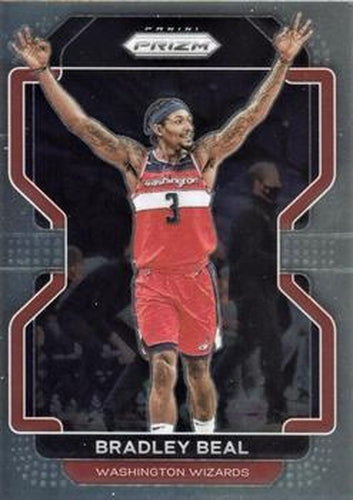 #45 Bradley Beal - Washington Wizards - 2021-22 Panini Prizm Basketball