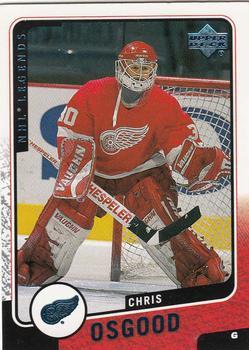 #45 Chris Osgood - Detroit Red Wings - 2000-01 Upper Deck Legends Hockey