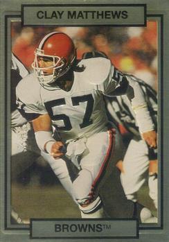 #45 Clay Matthews - Cleveland Browns - 1990 Action Packed Football