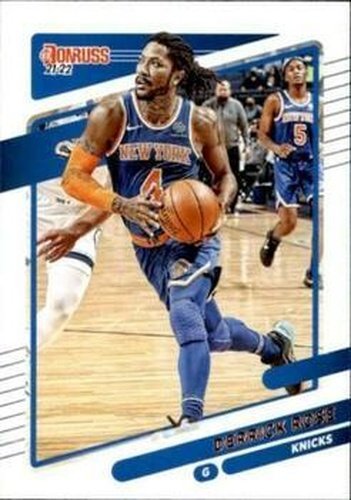 #45 Derrick Rose - New York Knicks - 2021-22 Donruss Basketball