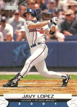 #45 Javy Lopez - Atlanta Braves - 2001 Stadium Club Baseball