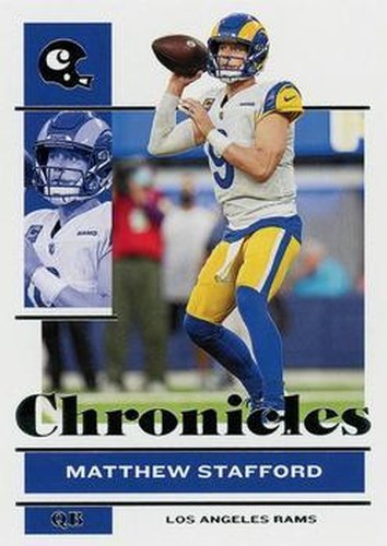 #45 Matthew Stafford - Los Angeles Rams - 2021 Panini Chronicles Football