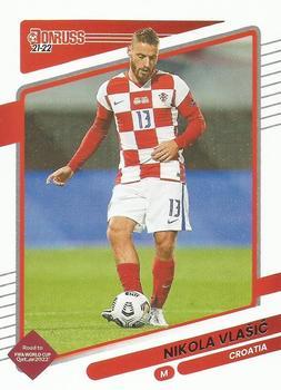 #45 Nikola Vlasic - Croatia - 2021-22 Donruss Road to FIFA World Cup Qatar 2022 Soccer