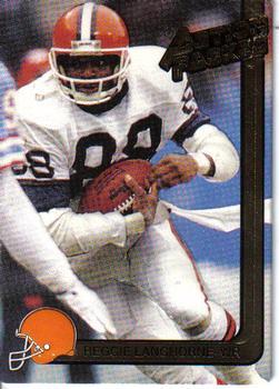 #45 Reggie Langhorne - Cleveland Browns - 1991 Action Packed Football