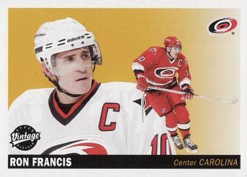 #45 Ron Francis - Carolina Hurricanes - 2002-03 Upper Deck Vintage Hockey