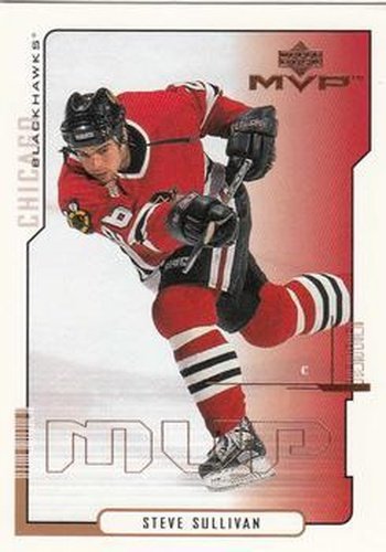 #45 Steve Sullivan - Chicago Blackhawks - 2000-01 Upper Deck MVP Hockey