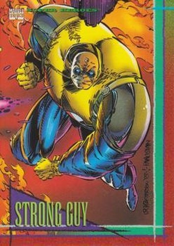 #45 Strong Guy - 1993 SkyBox Marvel Universe