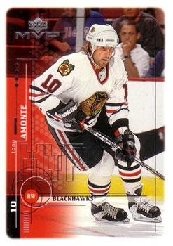 #45 Tony Amonte - Chicago Blackhawks - 1998-99 Upper Deck MVP Hockey