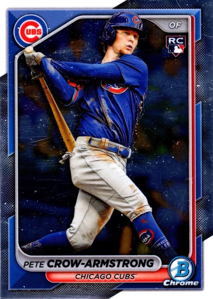 #45 Pete Crow-Armstrong - Chicago Cubs - 2024 Bowman Chrome Baseball