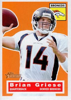 #45 Brian Griese - Denver Broncos - 2001 Topps Heritage Football