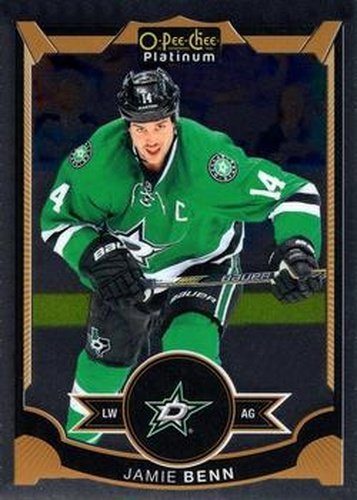 #45 Jamie Benn - Dallas Stars - 2015-16 O-Pee-Chee Platinum Hockey
