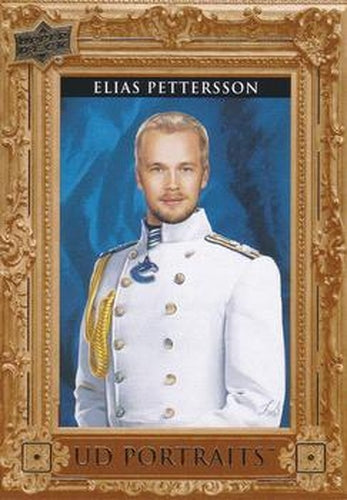 #P45 Elias Pettersson - Vancouver Canucks - 2023-24 Upper Deck - UD Portraits Hockey