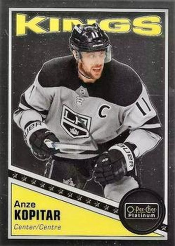 #R-45 Anze Kopitar - Los Angeles Kings - 2019-20 O-Pee-Chee Platinum - Retro Hockey