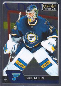 #45 Jake Allen - St. Louis Blues - 2016-17 O-Pee-Chee Platinum Hockey