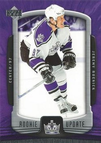 #45 Jeremy Roenick - Los Angeles Kings - 2005-06 Upper Deck Rookie Update Hockey