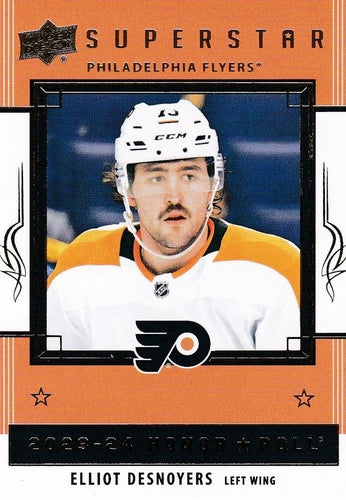 #HR45 Elliot Desnoyers - Philadelphia Flyers - 2023-24 Upper Deck - Honor Roll Hockey