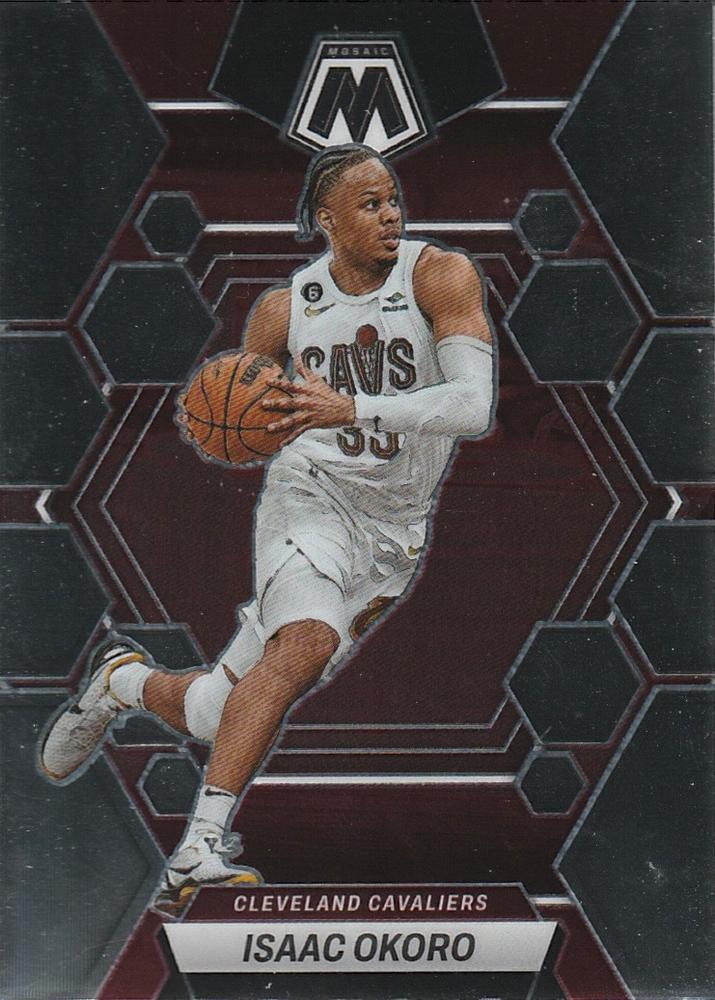#45 Isaac Okoro - Cleveland Cavaliers - 2022-23 Panini Mosaic Basketball