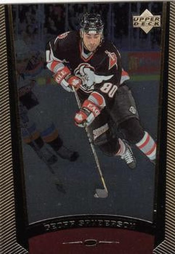 #45 Geoff Sanderson - Buffalo Sabres - 1998-99 Upper Deck Gold Reserve Hockey