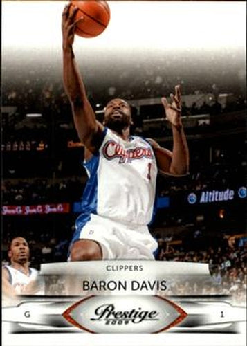 #45 Baron Davis - Los Angeles Clippers - 2009-10 Panini Prestige Basketball