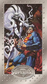 #45 Death-Cry of the Silver Banshee! - 1994 SkyBox Superman Man of Steel Platinum Series