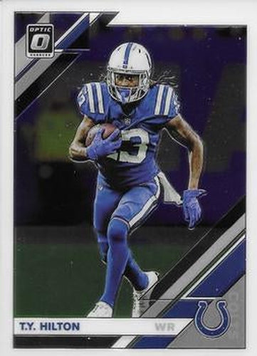 #45 T.Y. Hilton - Indianapolis Colts - 2019 Donruss Optic Football