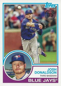 #83-45 Josh Donaldson - Toronto Blue Jays - 2018 Topps - 1983 Topps Baseball 35th Anniversary Baseball