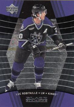 #45 Luc Robitaille - Los Angeles Kings - 1999-00 Upper Deck Black Diamond Hockey