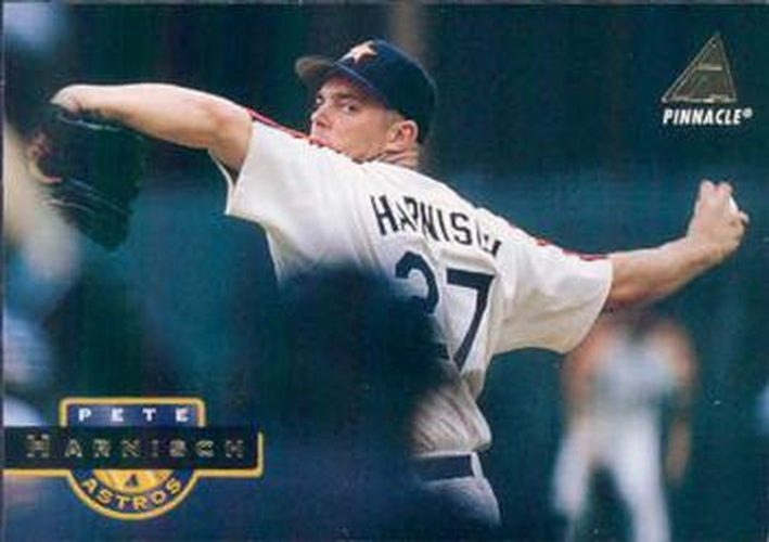 #45 Pete Harnisch - Houston Astros - 1994 Pinnacle Baseball