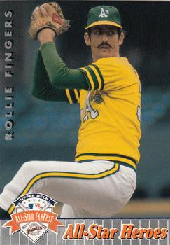 #45 Rollie Fingers - Oakland Athletics - 1992 Upper Deck All-Star FanFest Baseball