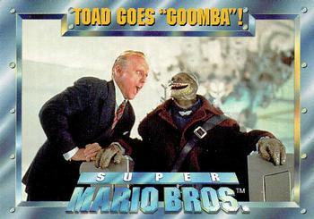 #45 Toad Goes "Goomba"! - 1993 SkyBox Super Mario Bros.