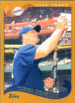 #45 Trevor Hoffman - San Diego Padres - 2002 Topps Baseball