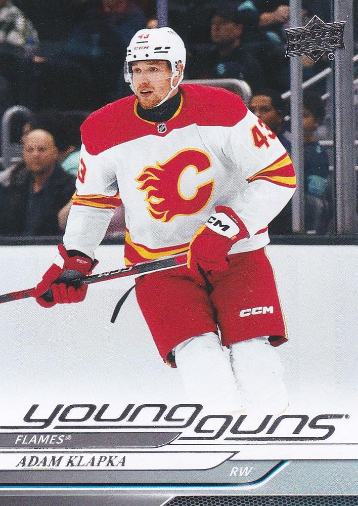 #460 Adam Klapka - Calgary Flames - 2024-25 Upper Deck Hockey