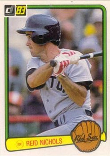 #460 Reid Nichols - Boston Red Sox - 1983 Donruss Baseball
