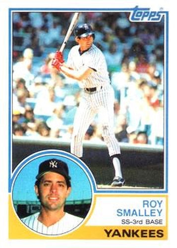 #460 Roy Smalley - New York Yankees - 1983 Topps Baseball