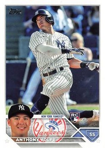 #460 Anthony Volpe - New York Yankees - 2023 Topps Baseball