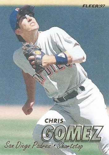 #461 Chris Gomez - San Diego Padres - 1997 Fleer Baseball