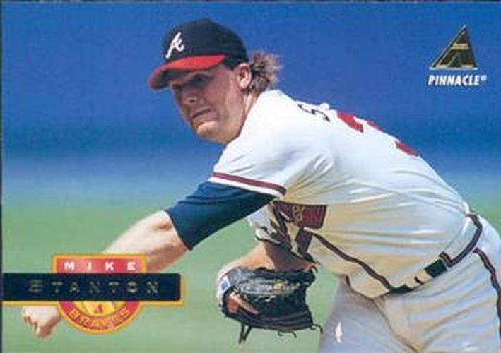 #461 Mike Stanton - Atlanta Braves - 1994 Pinnacle Baseball