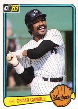#461 Oscar Gamble - New York Yankees - 1983 Donruss Baseball